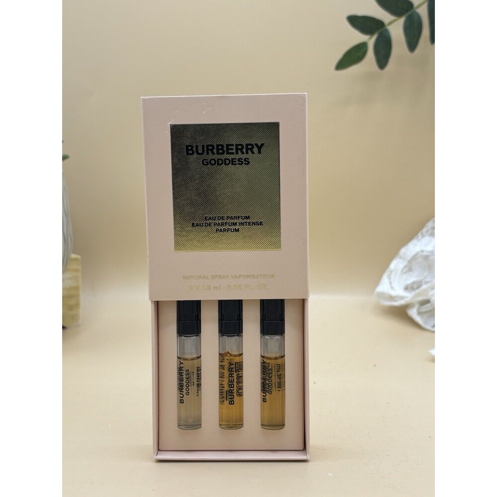 Burberry GODDESS Collection Sample Set 3pc Women's Fragrances Gift 3 x 1.5ml NIB